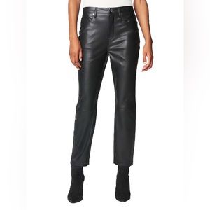 BlankNYC Vegan Leather High Rise Pants